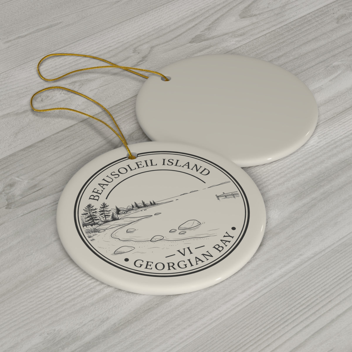 Beausoleil Island Christmas Ornament