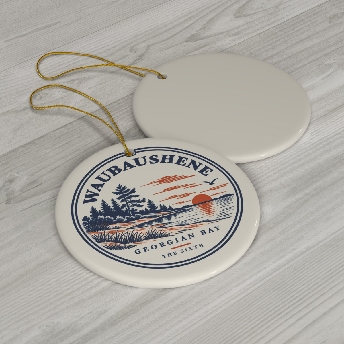 Waubaushene Christmas Ornament