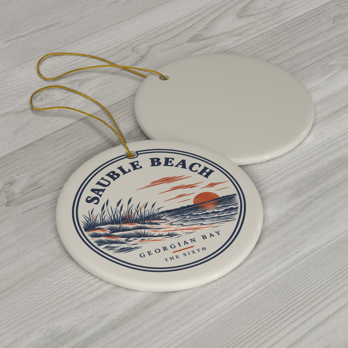 Sauble Beach Christmas Ornament