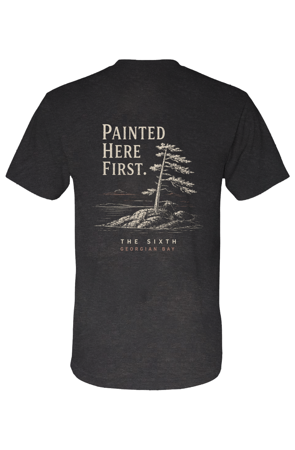 Painted Here First Tee