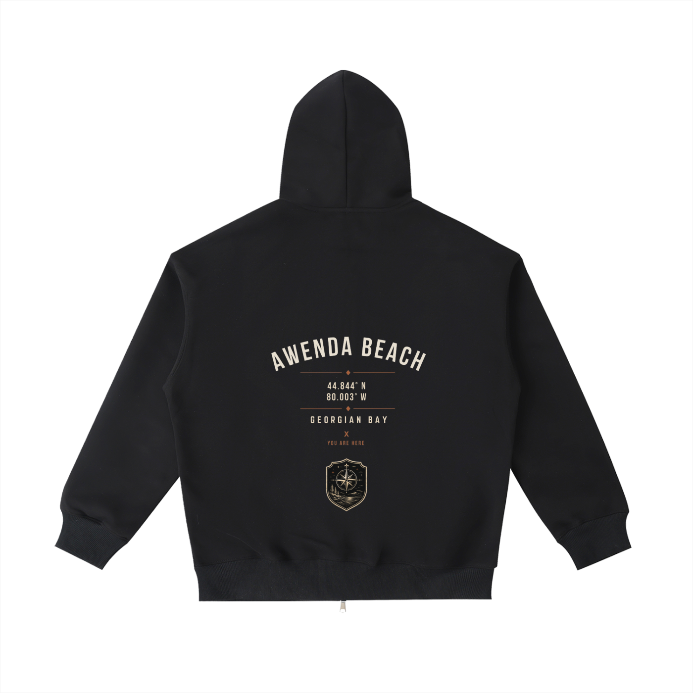 Awenda Zip up Pocket Hoodie