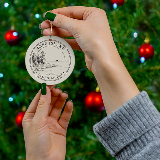Hope Island Christmas Ornament