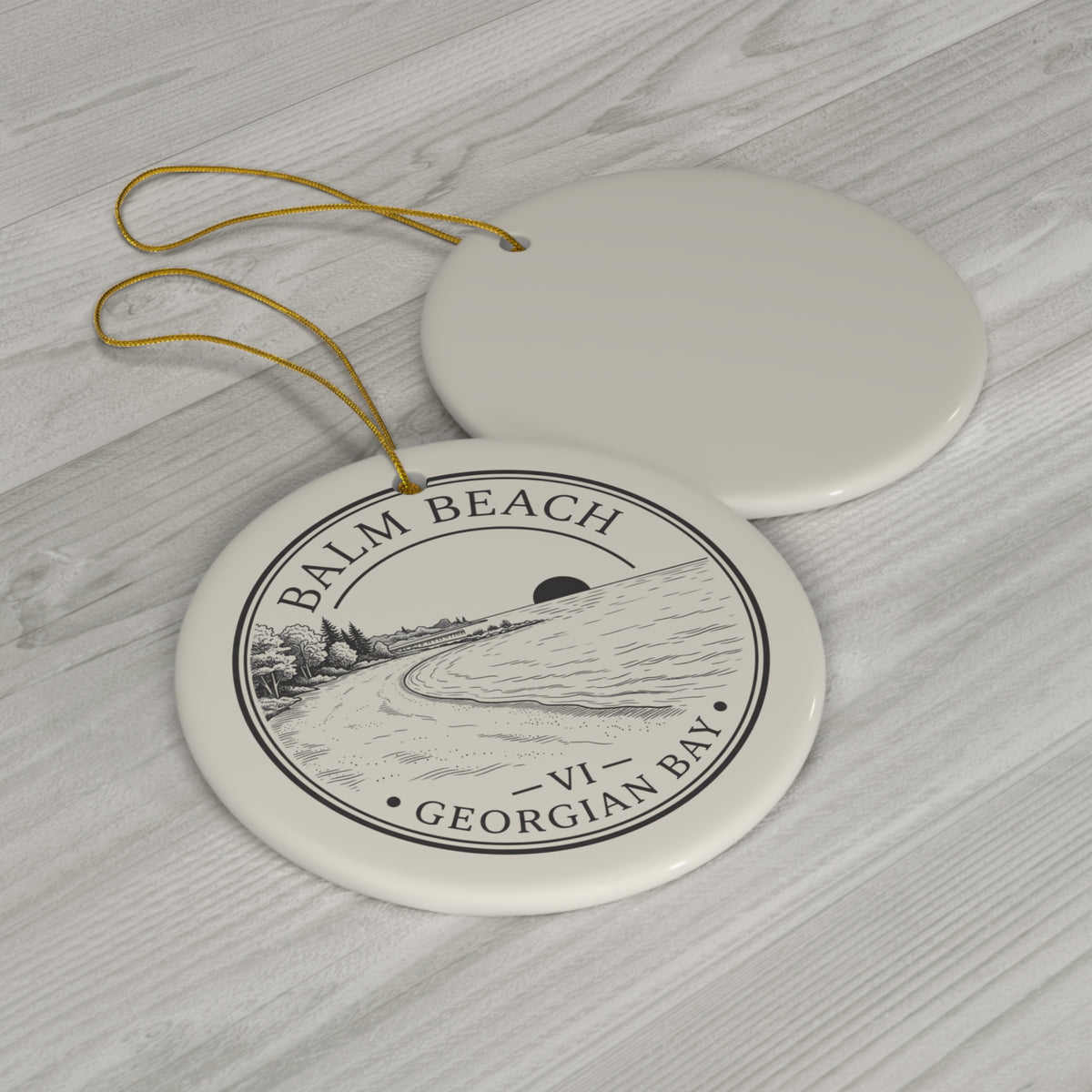 Balm Beach Christmas Ornament