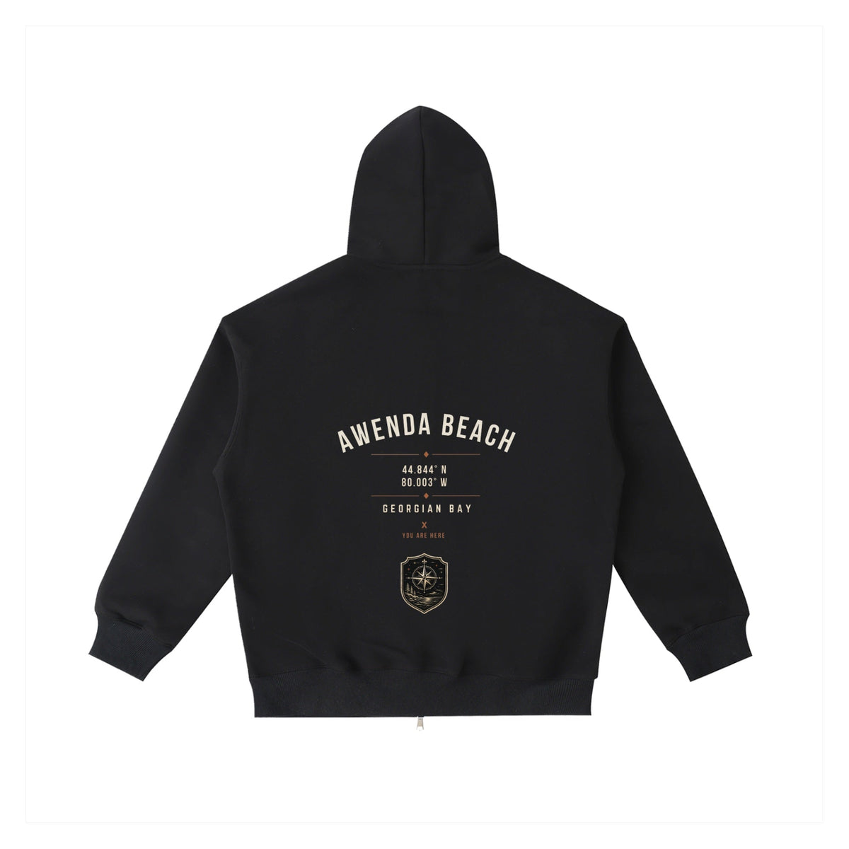 Awenda Zip up Pocket Hoodie