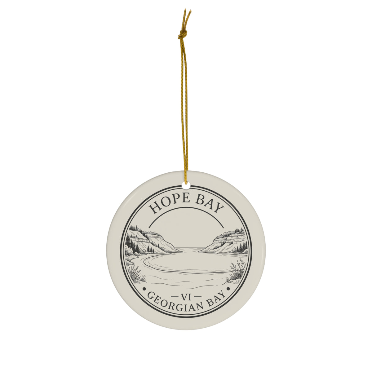 Hope Bay Christmas Ornament