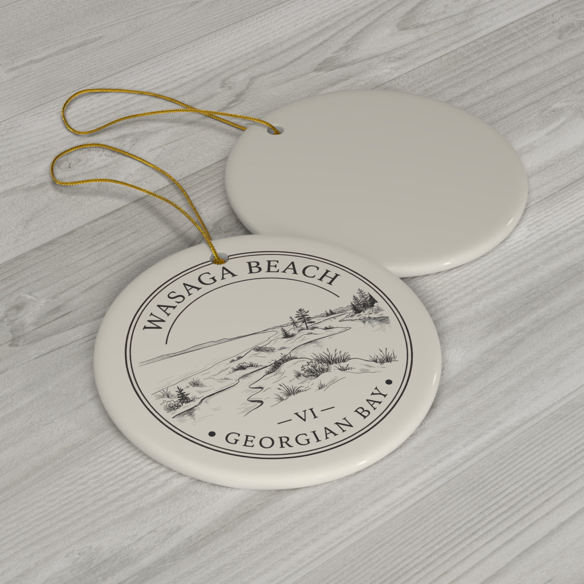 Wasaga Beach Christmas Ornament