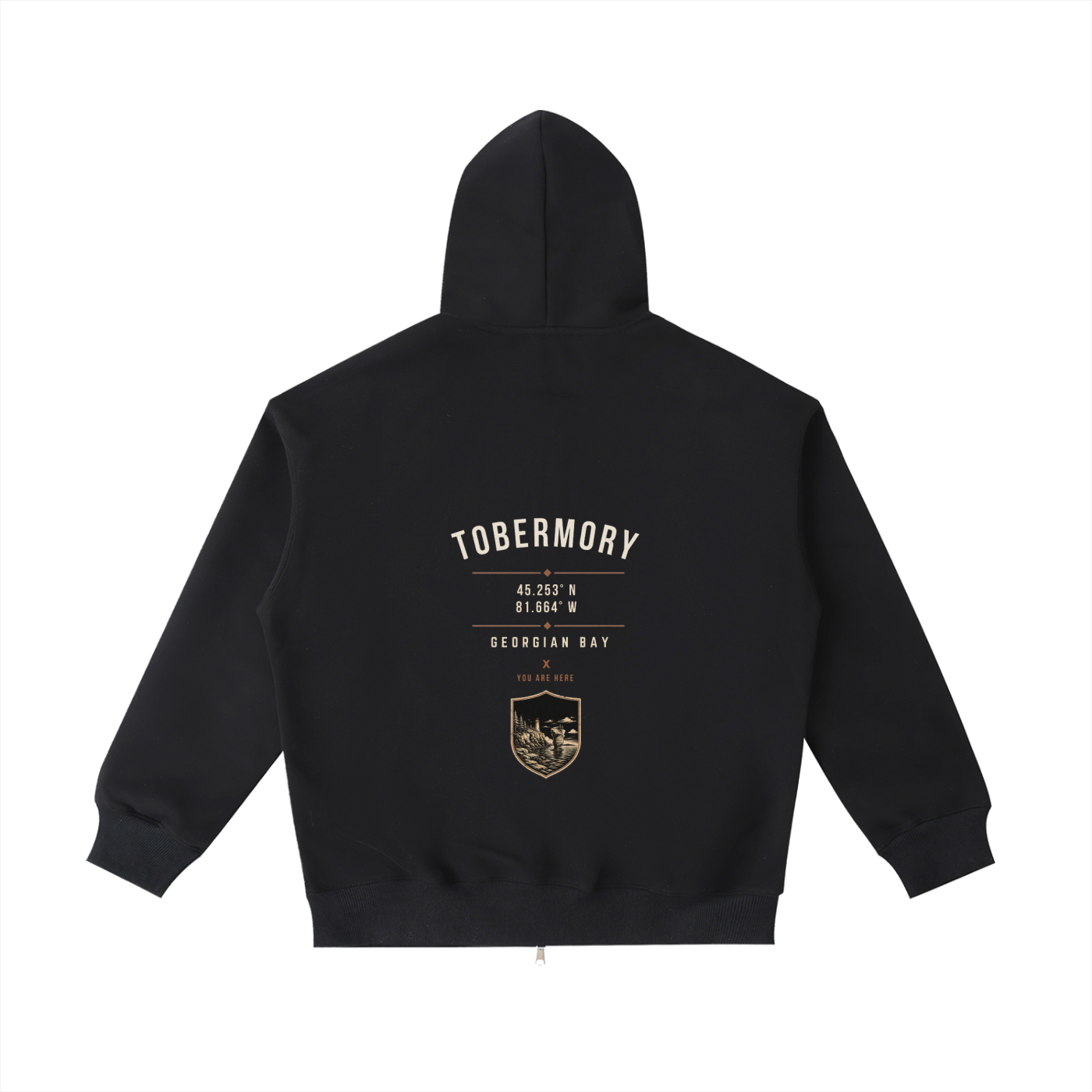 Tobermory Zip up Pocket Hoodie