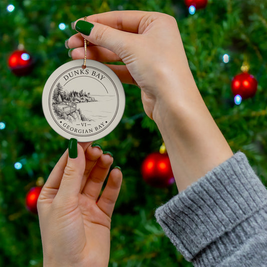 Dunks Bay Christmas Ornament