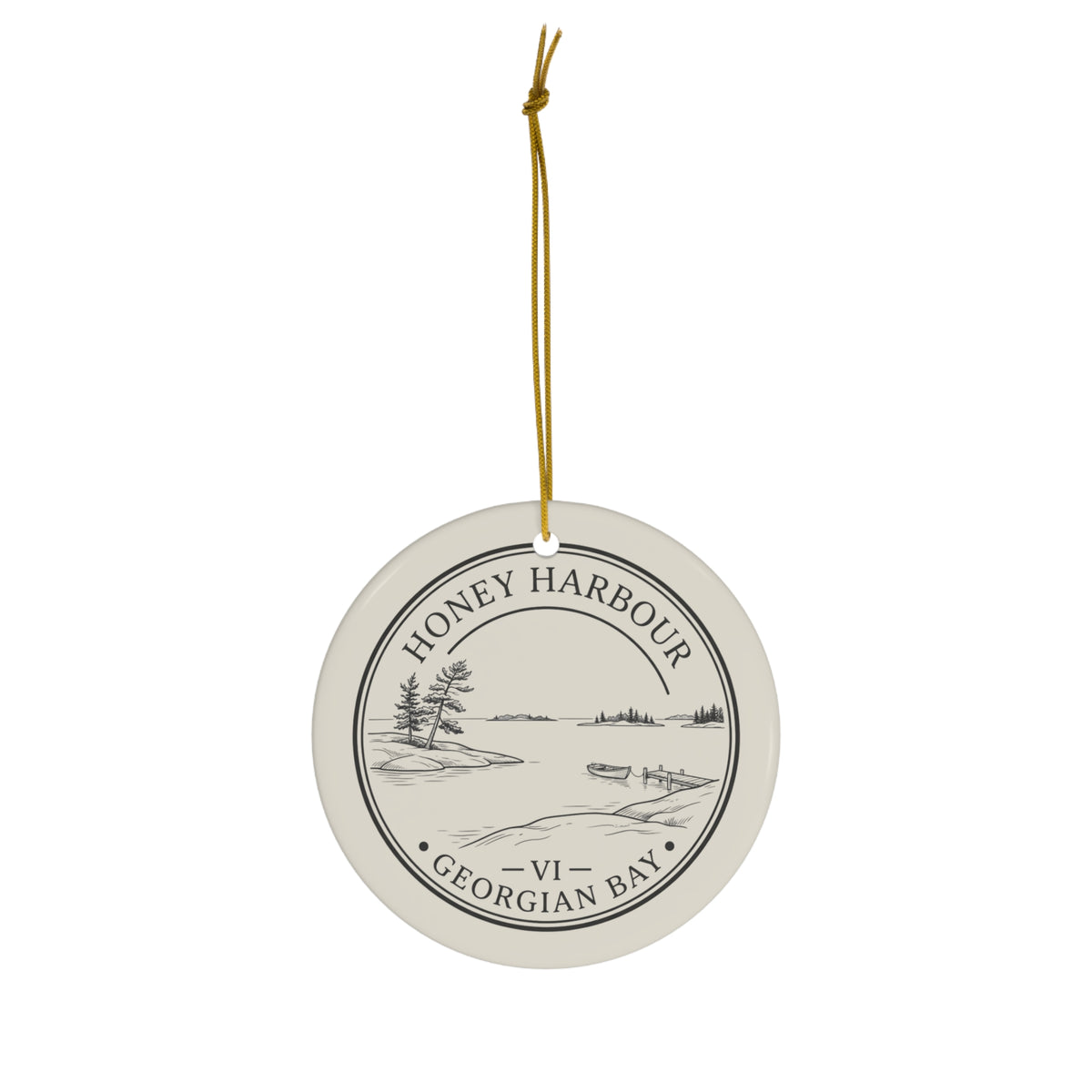 Honey Harbour Christmas Ornament
