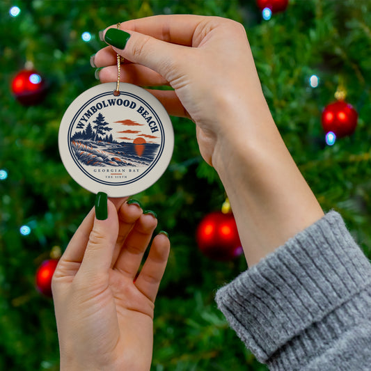 Wymbolwood Beach Christmas ornament from The Sixth