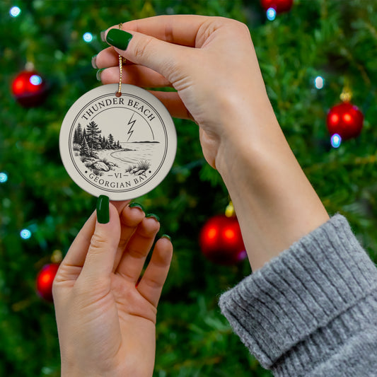 Thunder Beach Christmas Ornament
