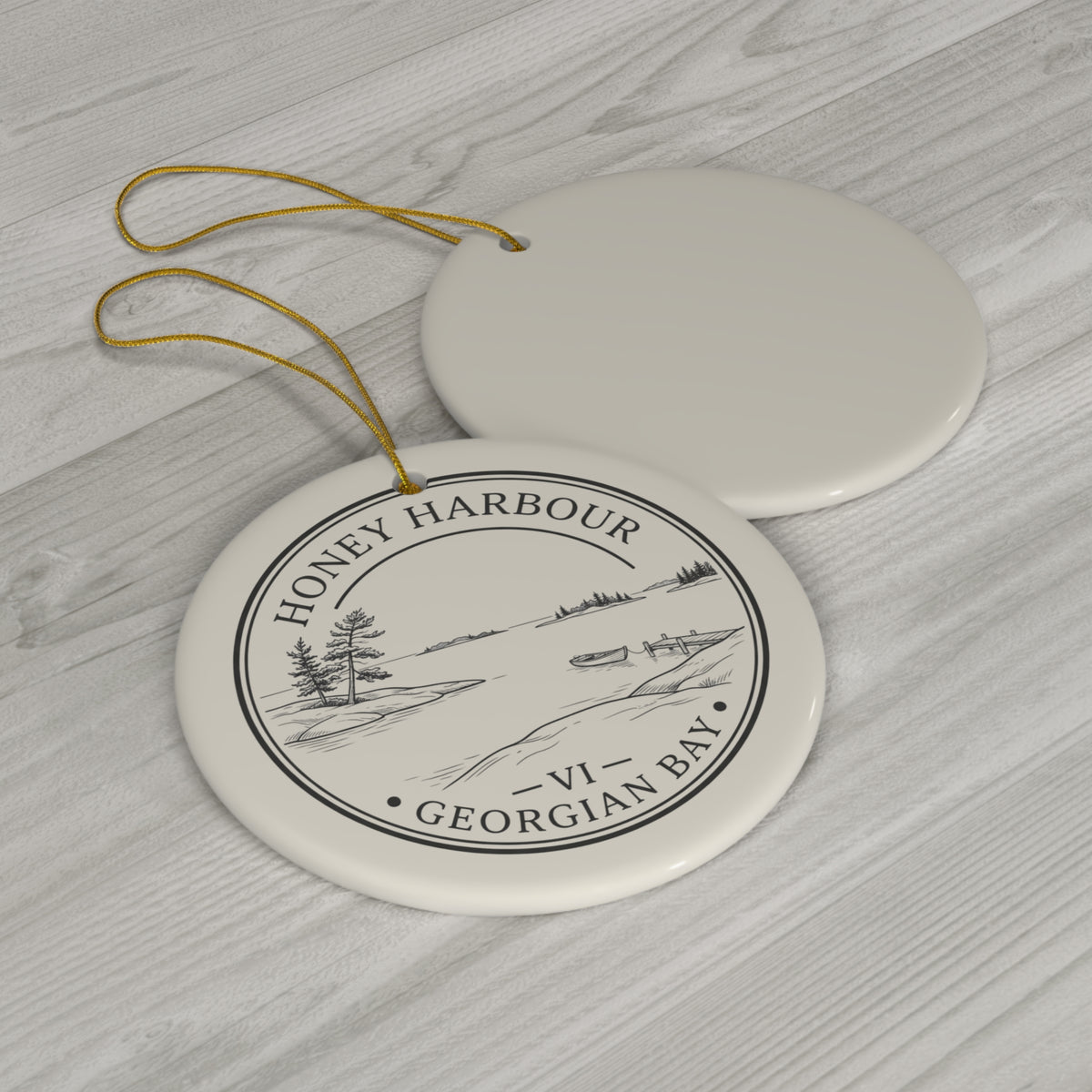 Honey Harbour Christmas Ornament