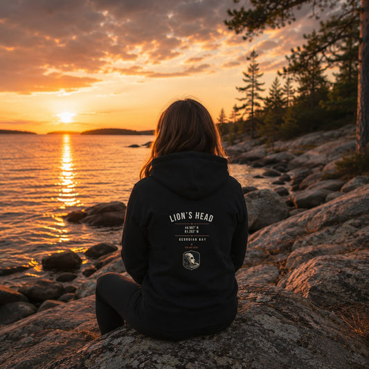 Lion's Head Zip up Pocket Hoodie