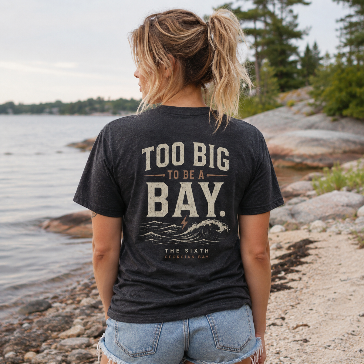 Too Big to be a Bay Tee