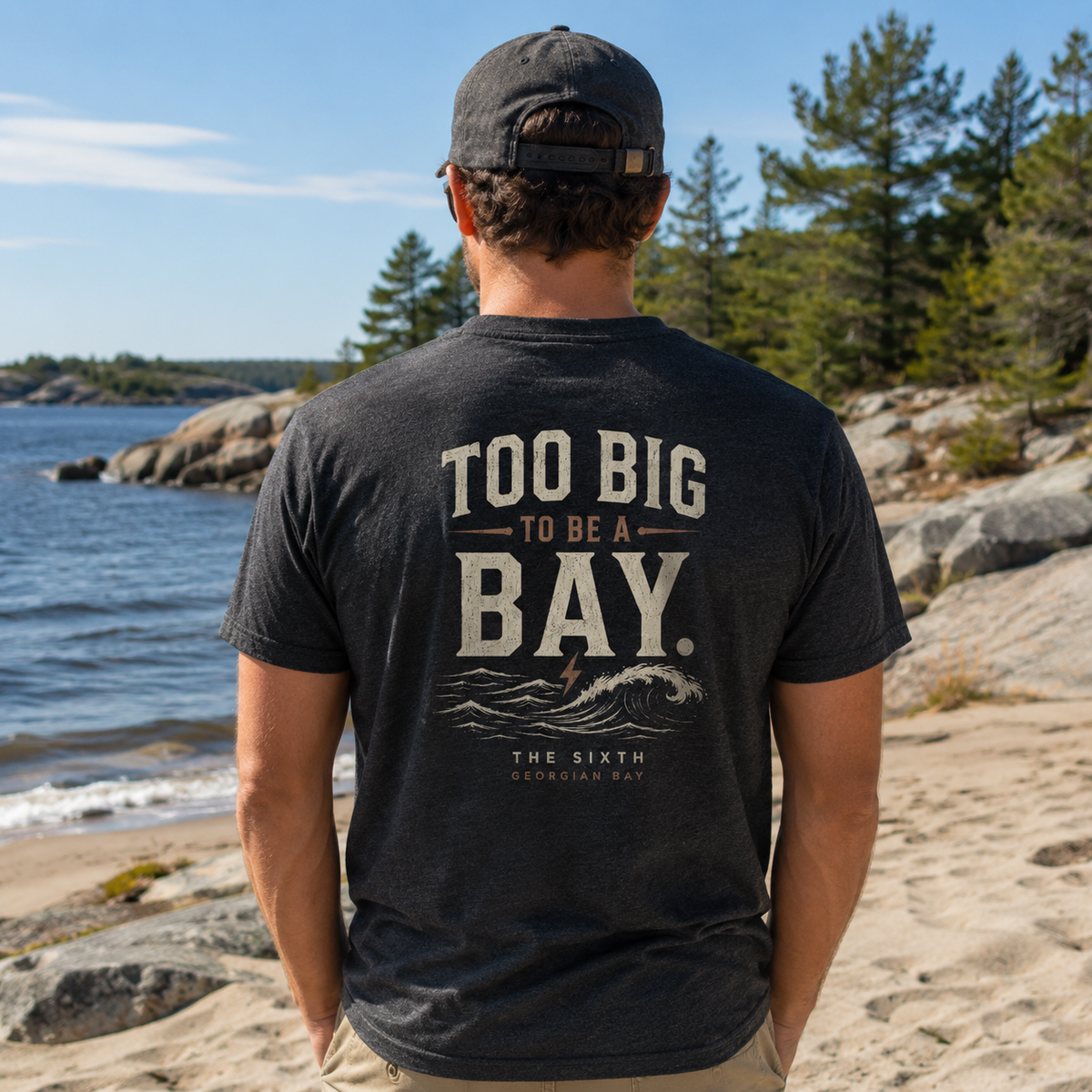 Too Big to be a Bay Tee