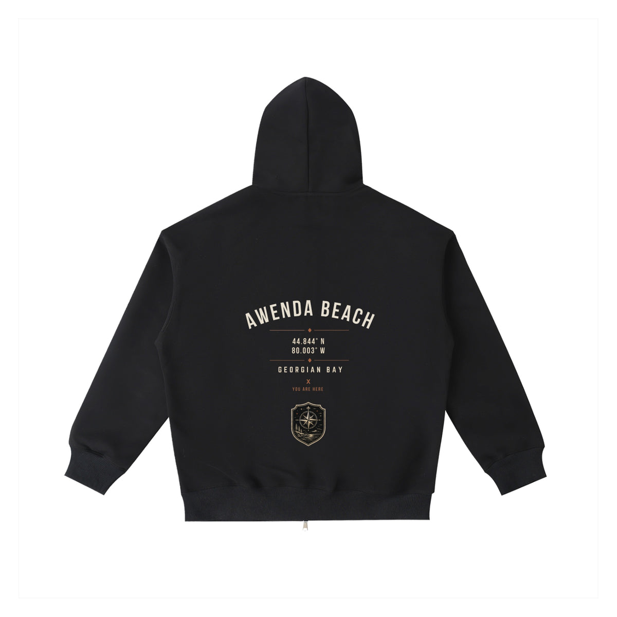 Awenda Zip up Pocket Hoodie